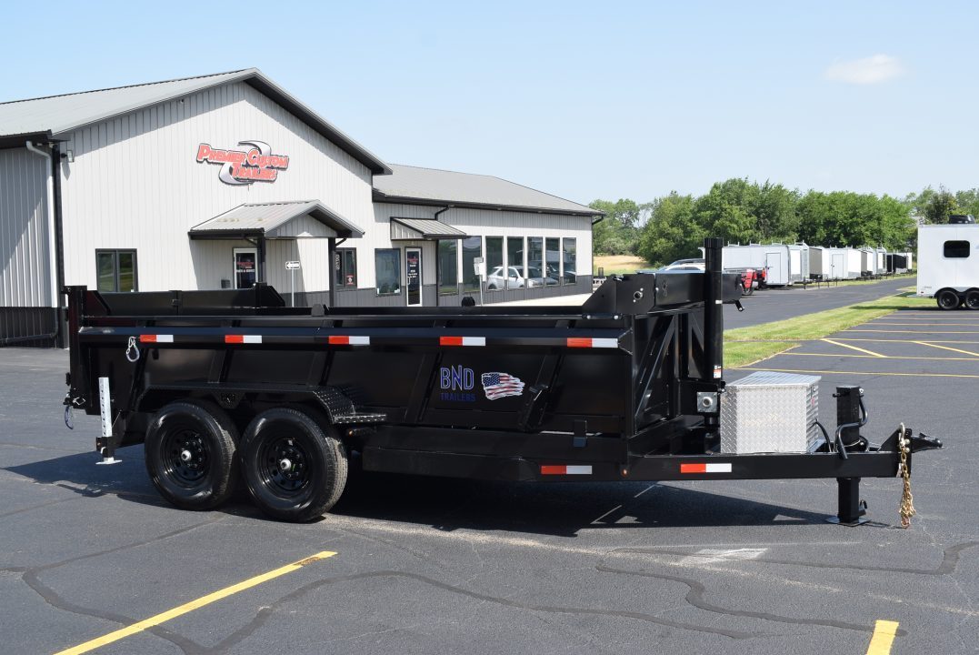 New 2027 BND Trailers 7x14 15K Dump Trailer