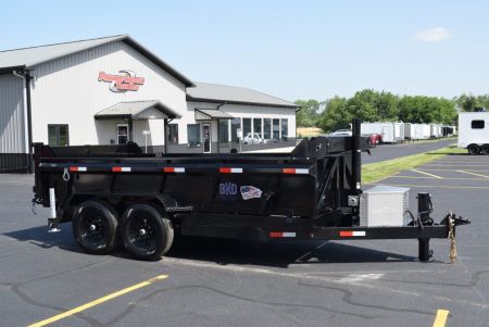 New 2027 BND Trailers 7x14 15K Dump Trailer
