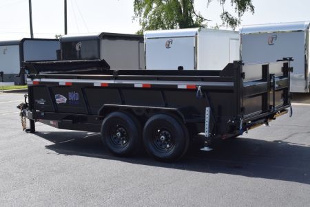 New 2027 BND Trailers 7x14 15K Dump Trailer