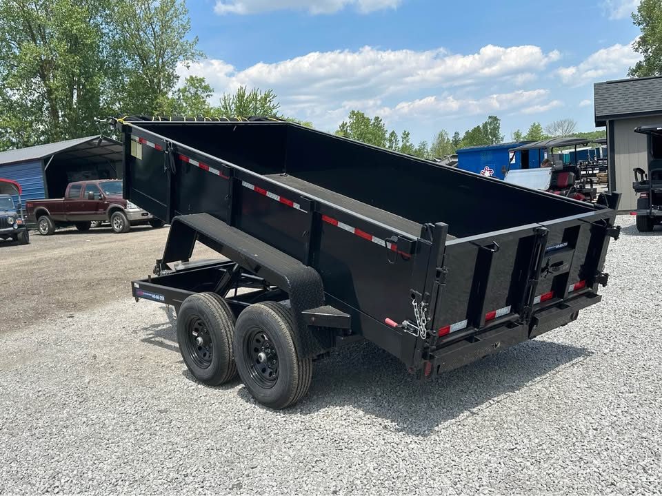 New 2025 Down 2 Earth Trailers 6x12 Dump Trailer Stock# 119206 🚨On Sale!🚨