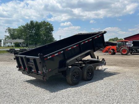 New 2025 Down 2 Earth Trailers 6x12 Dump Trailer Stock# 119206 🚨On Sale!🚨