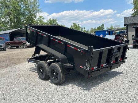 New 2025 Down 2 Earth Trailers 6x12 Dump Trailer Stock# 119206 🚨On Sale!🚨