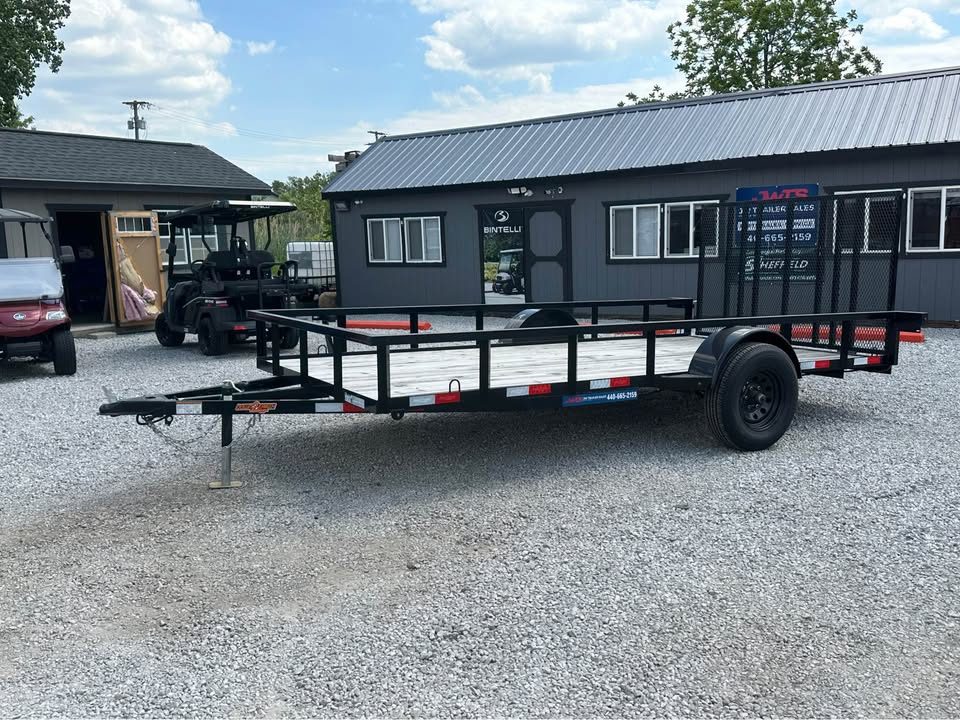 New 2025 Down 2 Earth Trailers 82x14 Utility Trailer stock# 120770 🚨on sale!🚨