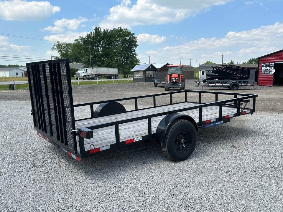 New 2025 Down 2 Earth Trailers 82x14 Utility Trailer stock# 120770 🚨on sale!🚨