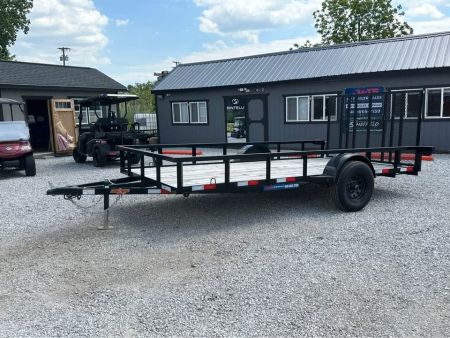 New 2025 Down 2 Earth Trailers 82x14 Utility Trailer stock# 120770 🚨on sale!🚨