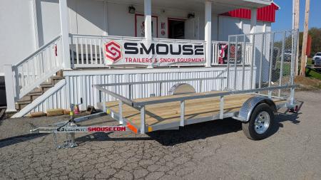 New 2027 Load Rite 6'8  x 12 ALL GALVANIZED Utility w/ Spring Assist Gate