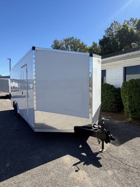 New Stealth 8.5 x 20 Enclosed Car Hauler with Ramp 10K GVW with 7ft interior