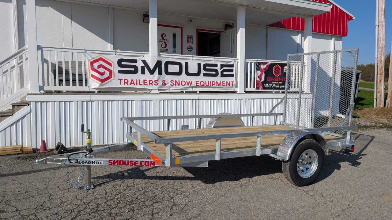 New 2027 Load Rite 5.5x11 ALL GALVANIZED Utility Trailer w/ LO SIDES (10"!!!)