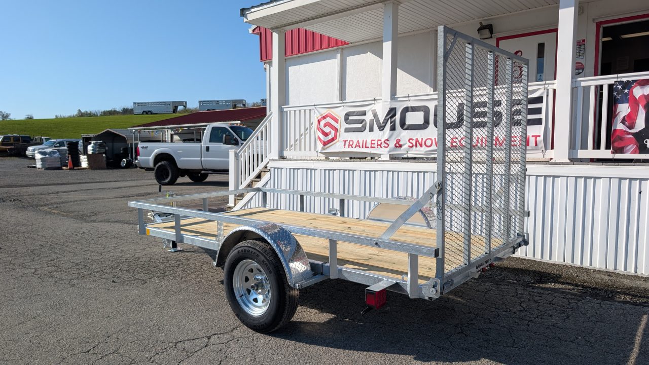 New 2027 Load Rite 5.5x11 ALL GALVANIZED Utility Trailer w/ LO SIDES (10"!!!)