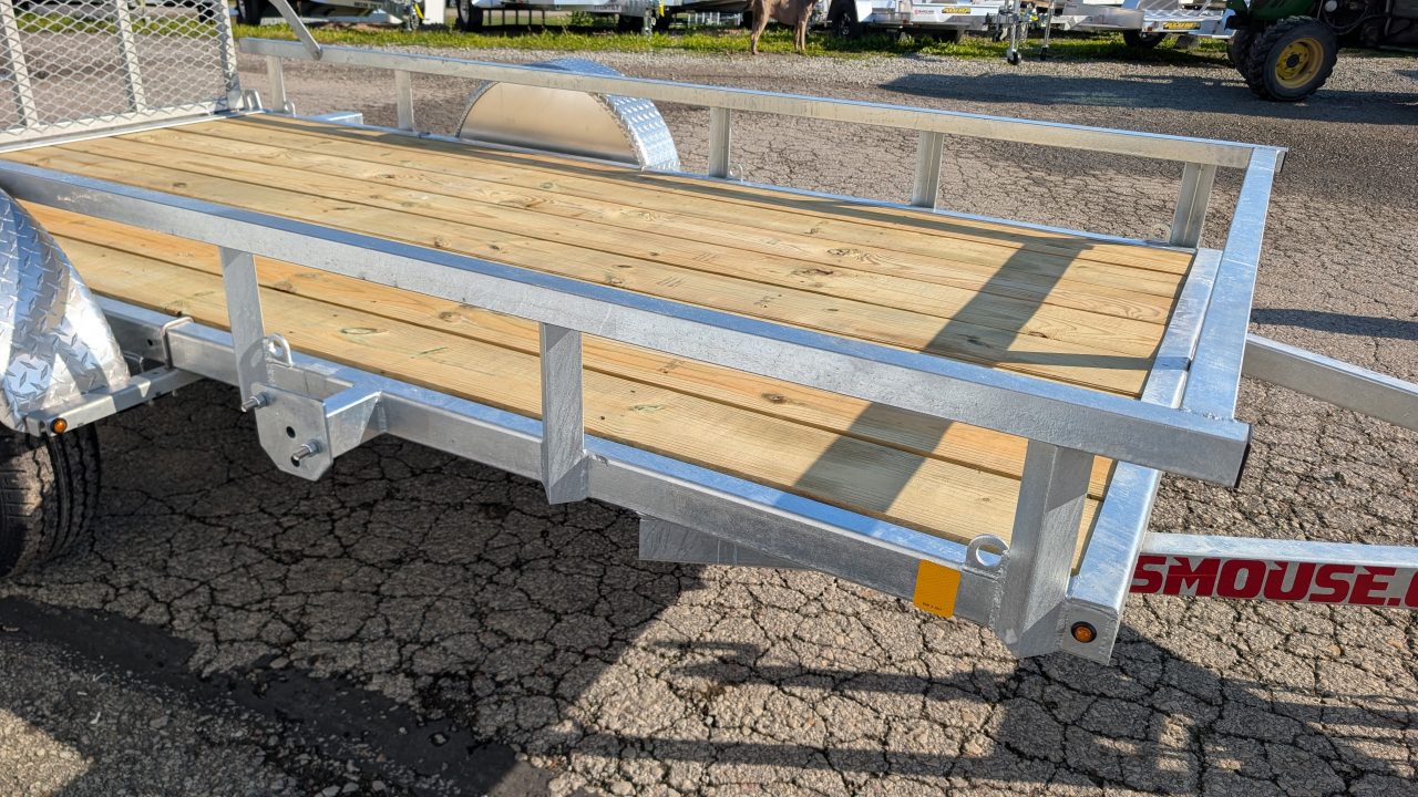 New 2027 Load Rite 5.5x11 ALL GALVANIZED Utility Trailer w/ LO SIDES (10"!!!)