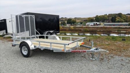 New 2027 Load Rite 5.5x11 ALL GALVANIZED Utility Trailer w/ LO SIDES (10 !!!)