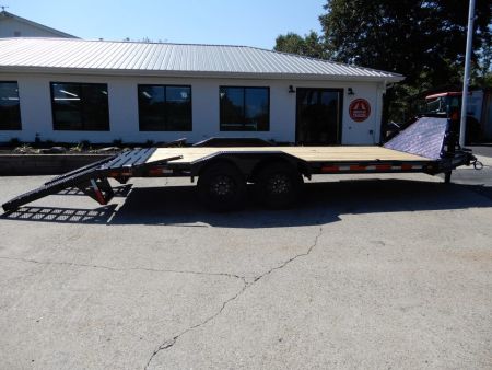 New 2027 Diamond C 82x18' Equipment, 2' Dove, HD Flip Ramps LPX207