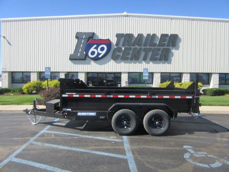 New 2027 Sure-Trac 6 x 12 ST-TDU7212-100 Telescopic Dump Trailer 10K