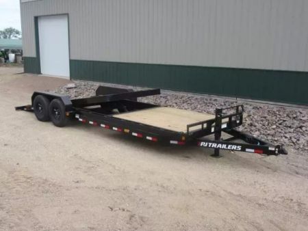 New 2027 24'x 6  14k PJ Channel Equipment Tilt Trailer