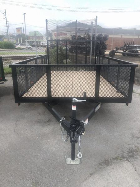 New 2027 Premier Trailers Inc. 6123K LE 24" EXPANDED METAL SIDES Utility Trailer