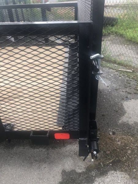 New 2027 Premier Trailers Inc. 6123K LE 24" EXPANDED METAL SIDES Utility Trailer