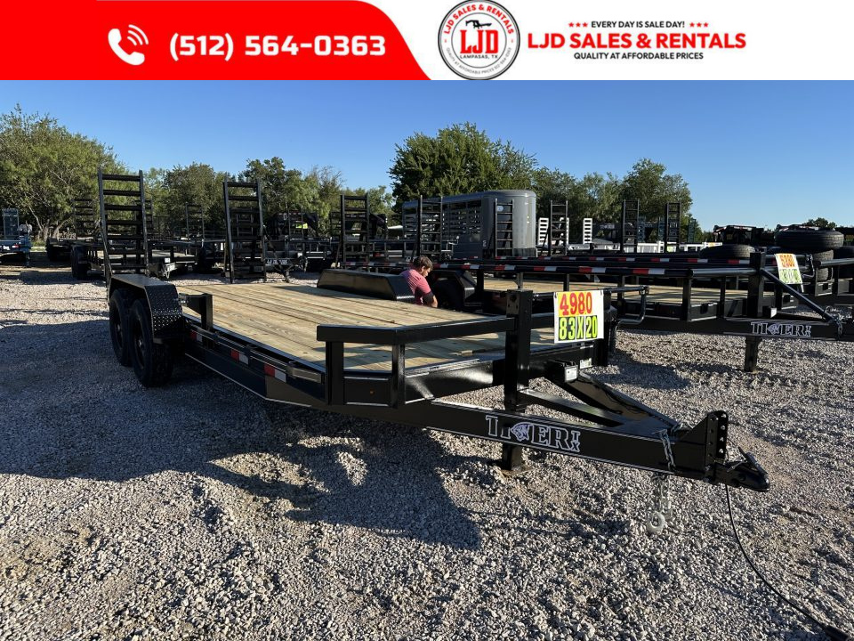 New 2026 Tiger -- 83  X 20'- BP Equipment Trailer