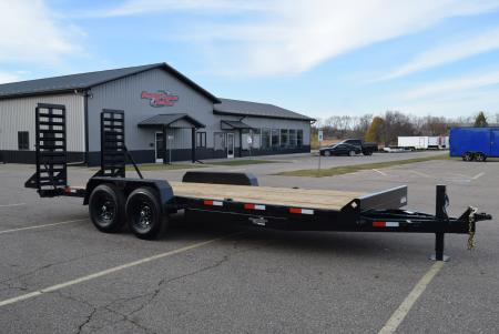 New 2027 BND Trailers 7x20 14K Stand Up Ramps Equipment Trailer