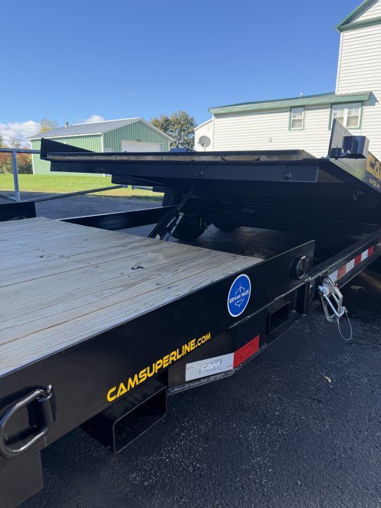 New 2026 Cam Superline 7X20 (16+4) Split Tilt Trailer 15.4K