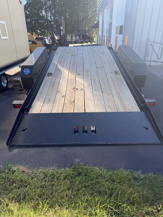 New 2026 Cam Superline 7X20 (16+4) Split Tilt Trailer 15.4K