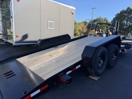 New 2026 Cam Superline 7X20 (16+4) Split Tilt Trailer 15.4K