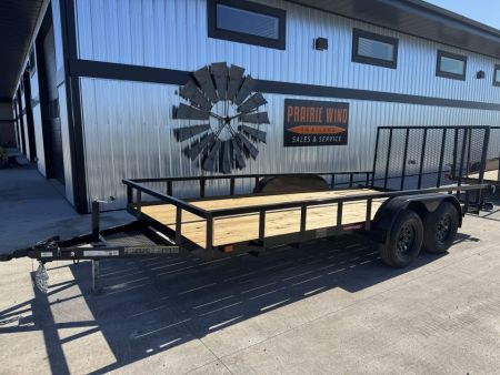 New 2027 Commander Trailers 7x16UD7K Utility Trailer