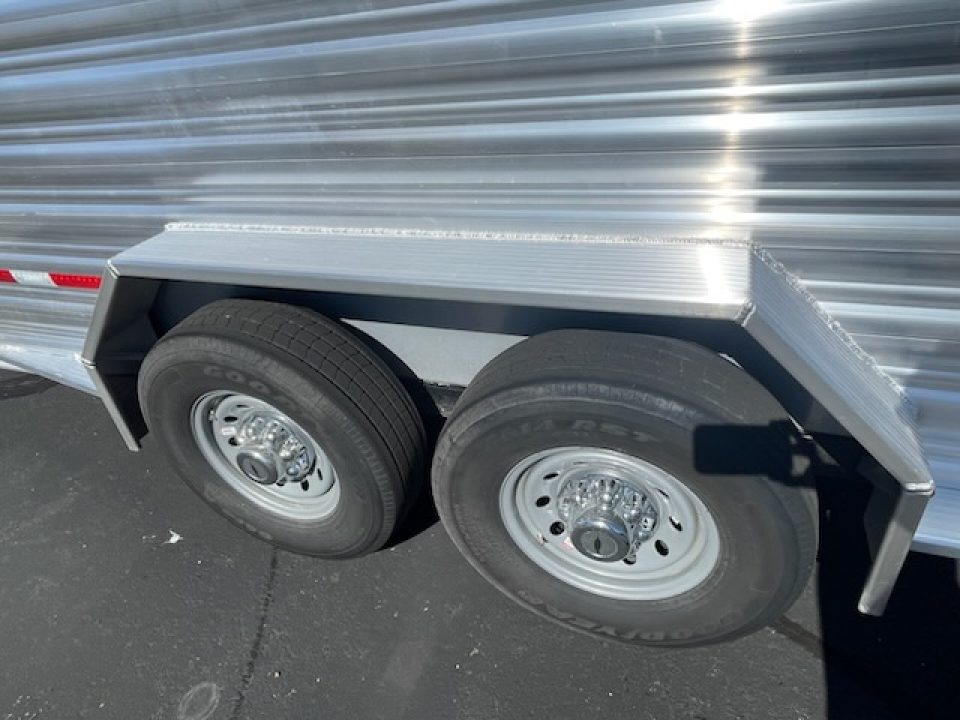 New 2027 Featherlite Trailers model 8127 7x24 Stock Trailer