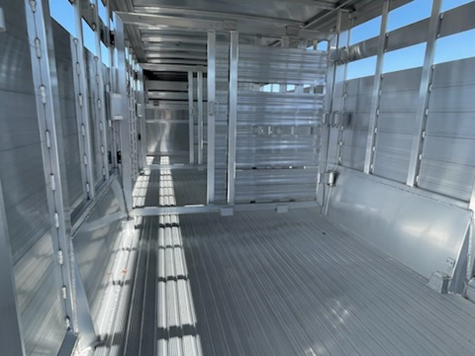 New 2027 Featherlite Trailers model 8127 7x24 Stock Trailer