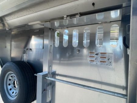 New 2027 Featherlite Trailers model 8127 7x24 Stock Trailer