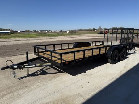 New 2027 Commander Trailers 7x18UD7K Utility Trailer