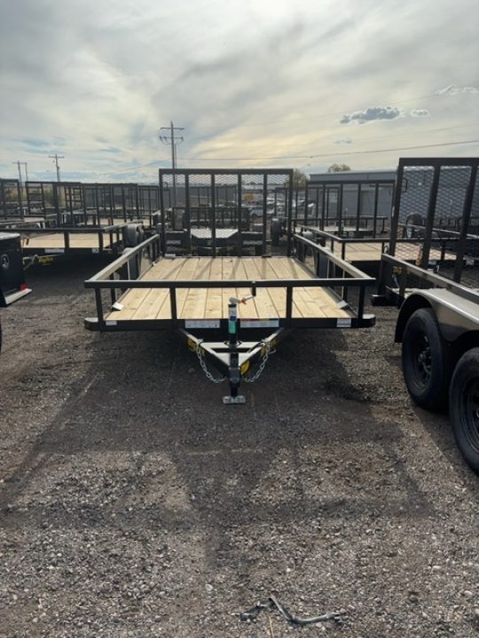 New 2027 Big Tex Trailers 6.5X12 UTILITY TRAILER 3K W/RAMP GATE