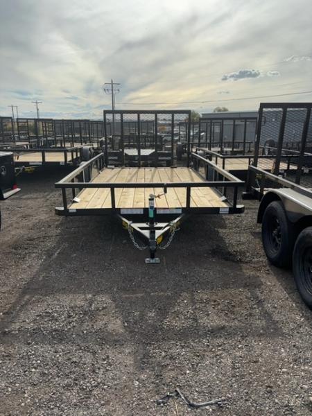 New 2027 Big Tex Trailers 6.5X12 UTILITY TRAILER 3K W/RAMP GATE