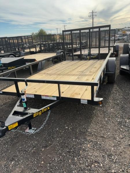New 2027 Big Tex Trailers 6.5X12 UTILITY TRAILER 3K W/RAMP GATE