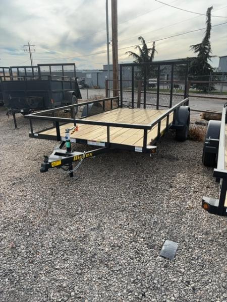 New 2027 Big Tex Trailers 6.5X12 UTILITY TRAILER 3K W/RAMP GATE