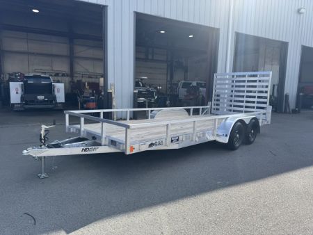 New 2027 Black Rhino EXT718 7X18 TA Landscape Trailer