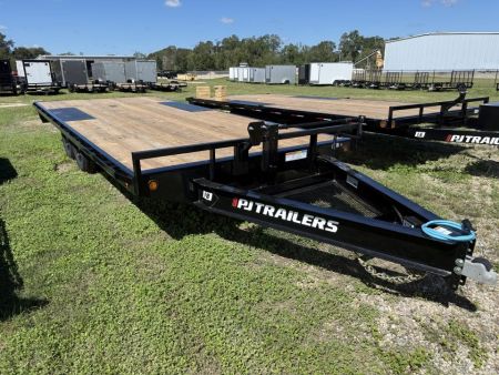 New 2027 PJ Trailers F8202 Flatbed Trailer/Equipment