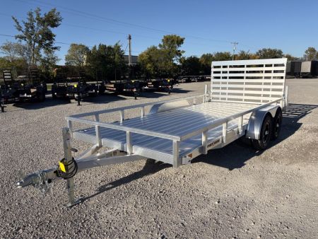 New 2027 Sport Haven AUTX716TD-HD (7' X 16') 7K Aluminum Utility Trailer