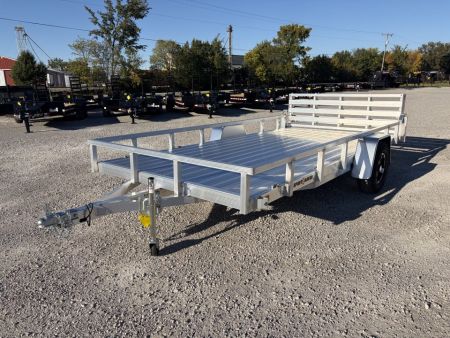 New 2027 Sport Haven AUTX714D-F (7' x 14') 2.9K Aluminum Utility Trailer