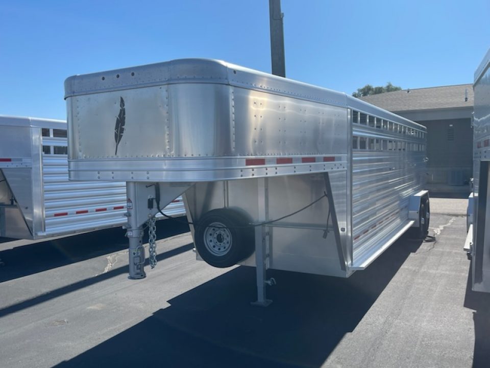 New 2027 Featherlite Trailers 7x24 model 8127 Stock Trailer