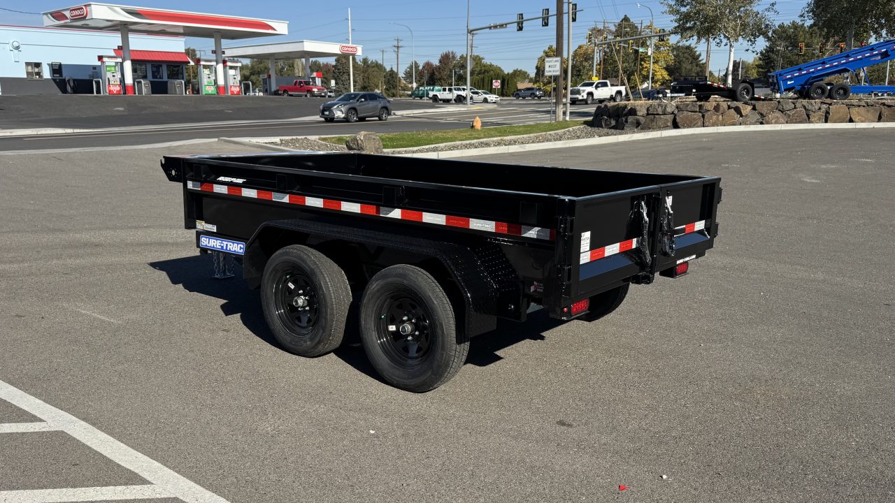 New 2027 Sure-Trac 5 x 10 Single Ram Homeowner Dump 7k Dump Trailer
