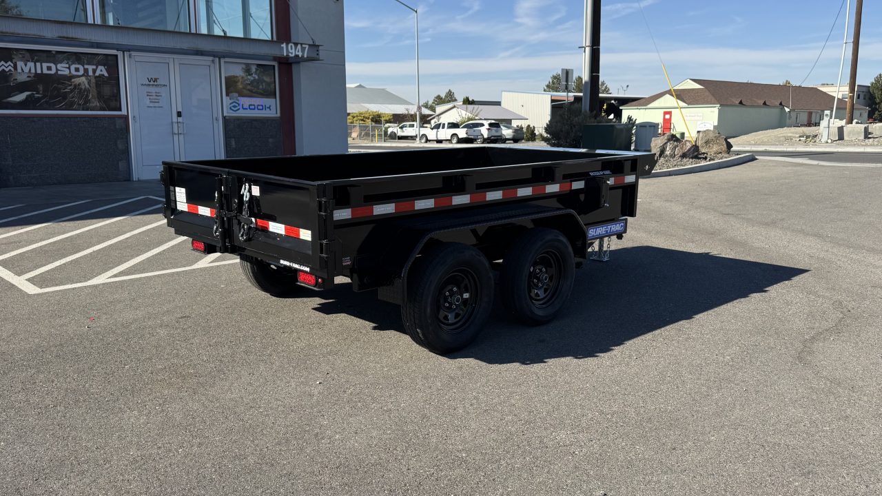 New 2027 Sure-Trac 5 x 10 Single Ram Homeowner Dump 7k Dump Trailer