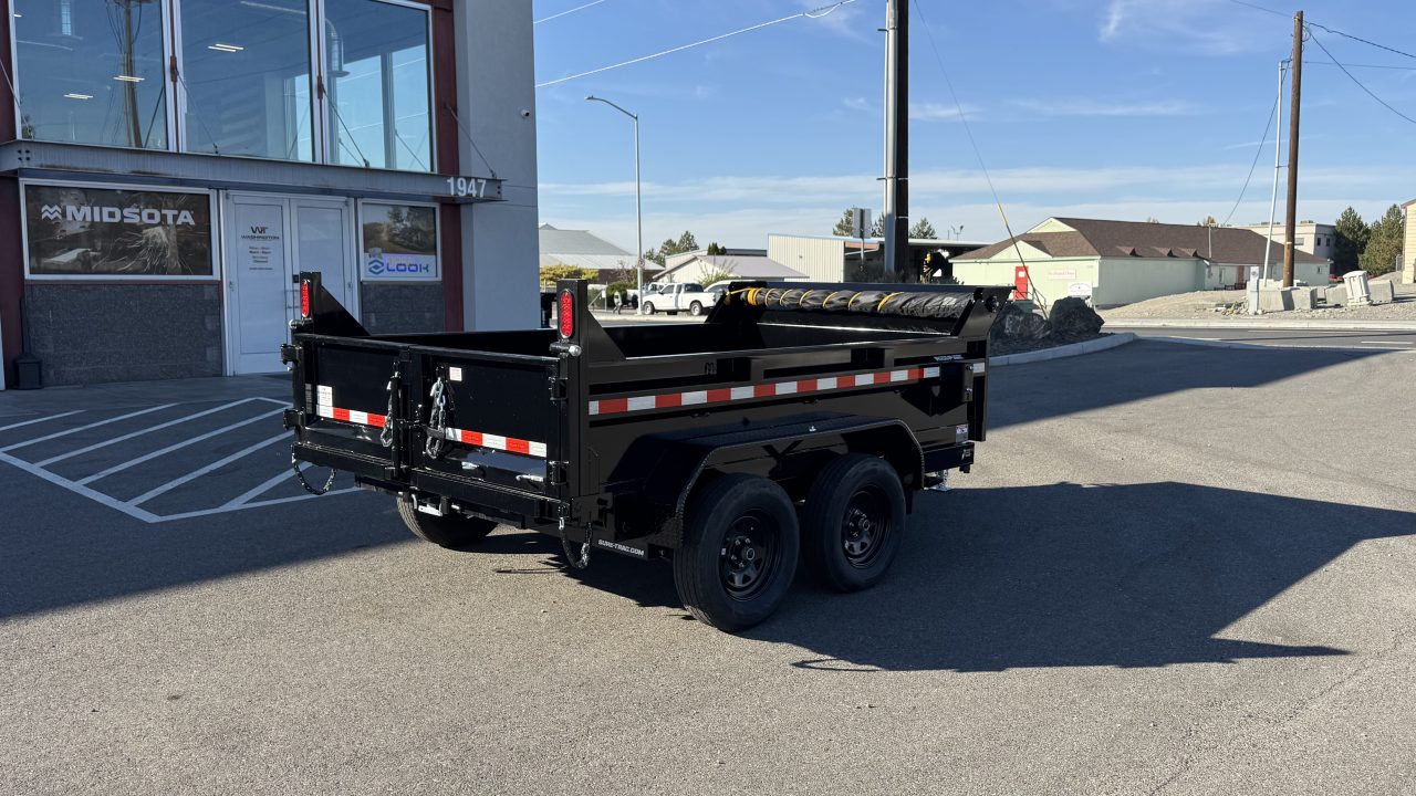 New 2027 Sure-Trac 6 x 10 SD Low Profile Single Ram Dump 7k Dump Trailer