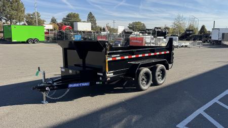 New 2027 Sure-Trac 6 x 10 SD Low Profile Single Ram Dump 7k Dump Trailer