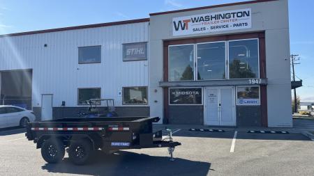 New 2027 Sure-Trac 5 x 10 Single Ram Homeowner Dump 7k Dump Trailer