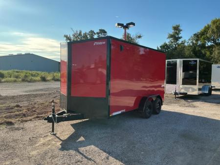 New 7 x 14 Journey SE Flat Top Sloped V-Nose 7K STANDARD INTERIOR HEIGHT IS 7'0 