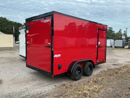 New 7 x 14 Journey SE Flat Top Sloped V-Nose 7K STANDARD INTERIOR HEIGHT IS 7'0"