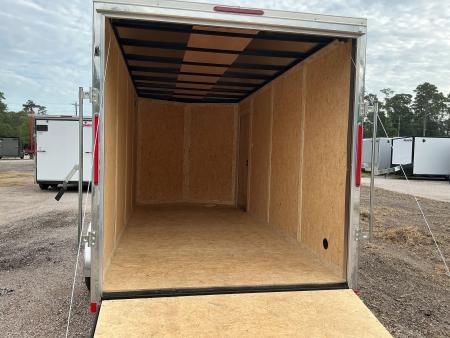 New 7 x 16 Outback DLX Flat TOP V-Nose 7K STANDARD INTERIOR HEIGHT IS 7'0"