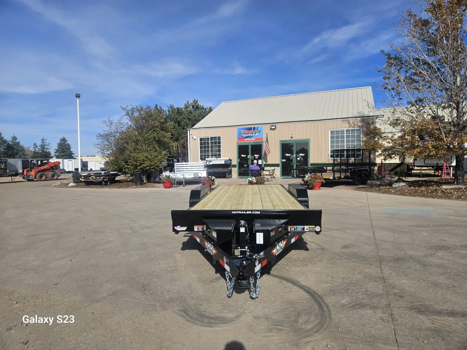 New 2027 H&H Trailers H-EX7x20-100 Flatbed Trailer