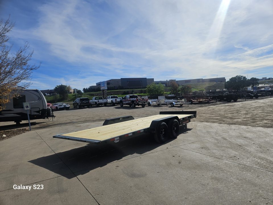 New 2027 H&H Trailers H-EX7x20-100 Flatbed Trailer