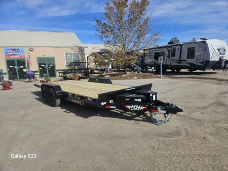 New 2027 H&H Trailers H-EX7x20-100 Flatbed Trailer